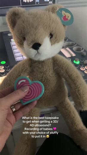 Highly recommend getting a recording of your baby’s heartbeat at your appointment 🩷🩵#3dultrasound #4dultrasound #statecollege #Ultrasounds #pennsylvania @My Baby's Heartbeat Bear