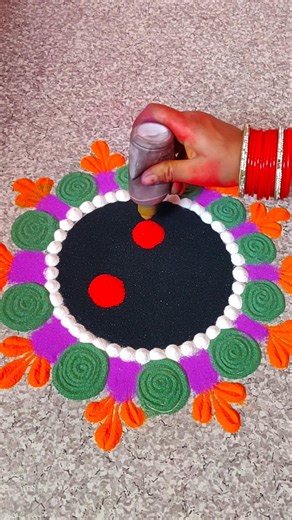 simple jagannath rangoli design#rangoli#trending#viral#shorts#ytshorts#new#2026#jagannath#kolam#art