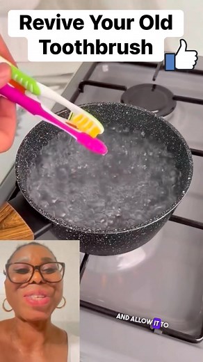 7.2K views · 53 reactions | Revive Your Old Toothbrush!A Quick Cleaning Trick #ToothbrushHack #CleaningTips #DIYCleaning #HouseholdTips | Happy life img | Facebook