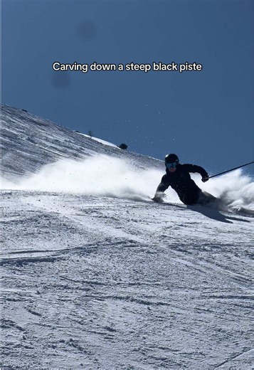 Mastering the Steep Black Piste: Carving Techniques