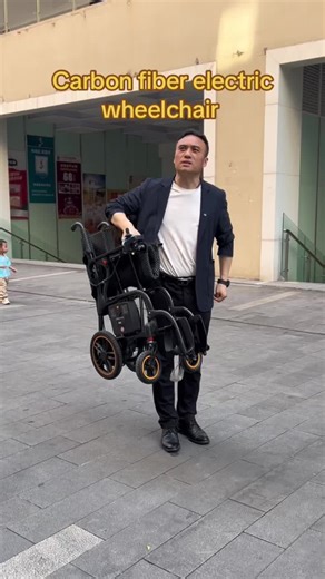 Lightweight Folding Electric Wheelchair for Seniors