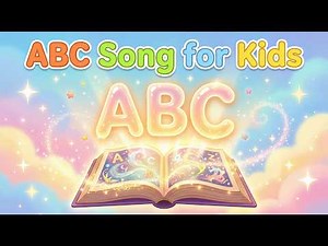 ABCD song 🎵 Magical Storybook ABC | Learn Alphabet A–Z with Soft Music | Toddler Learning