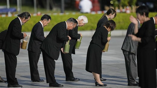 Video. Hiroshima remembers victims on 80th anniversary of atomic bombing