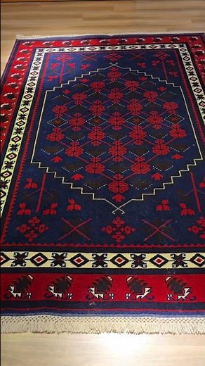 Yağcıbedir Handmade Rug | 8 x 5.7 ft Wool | Double Knot Technique | Natural Root Dye