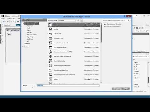 Klassen, Eigenschaften und Methoden - Visual Basic 2012