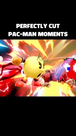 PAC-MAN is GOATED #ssbu #ssbumemes #ssbuclips #pacman #dk #memes #shorts#funny #nintendo #gaming