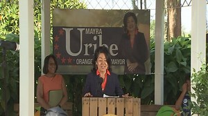 Commissioner Mayra Uribe announces run for Orange County mayor amid her husband’s controversy