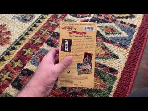 Wishbone: The Prince And The Pooch 1996 Screener VHS