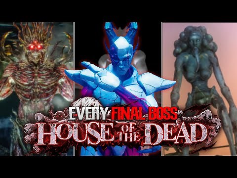 【4K60ᶠᵖˢ】EVERY FINAL BOSS HOUSE OF THE DEAD (1996 - 2022) and their Death Scene