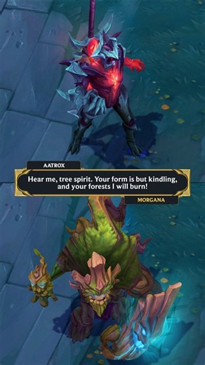 Lyndari on Instagram: "Aatrox Interactions (Part 8) | League of Legends #leagueoflegends #league #aatrox"