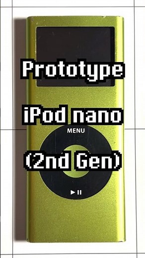 Prototype iPod Nano 2nd Generation - Unreleased Configuration and Color (RADAR Unit) #Apple #iPod
