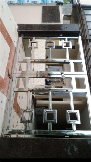 stainless steel main gate design for home #gate #shorts