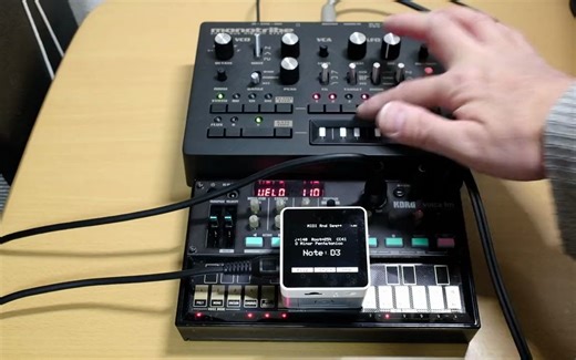 用户创意|M5 Basic主机控制调音台