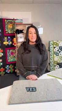 Gudrun Erla on the GEasy Pressing Mat