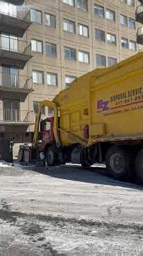 Ez disposal front loader #automobile #jurassicworld #garbagecollection #garbagetrucks #trucking