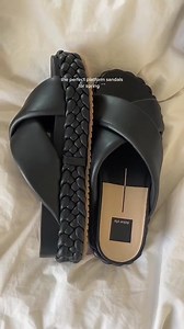 A new twist on platforms. Shop our most comfortable sandal, Blume 🖤 | Dolce Vita