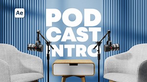 Modern Podcast Intro | Glass Title Opener