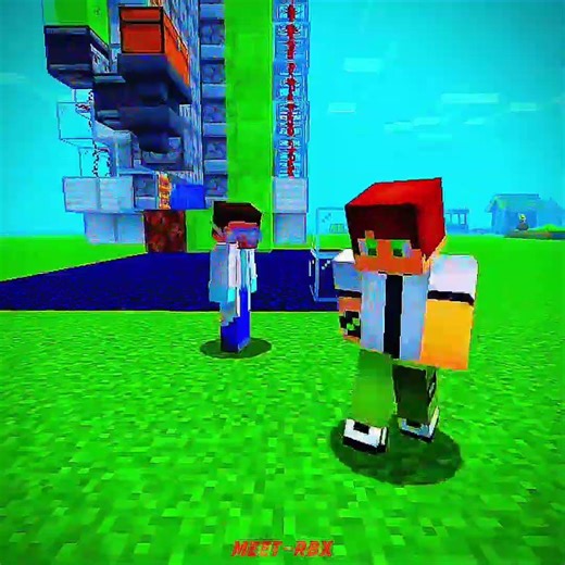 MINECRAFT SCIENTIST ￼VS BEN 10 FUNNY 🤣 #minecraft #minecraftshorts #minecraftmods #minecraftmeme