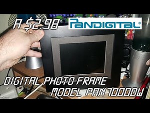 Eskie's Vlog 121519: A Pandigital Photo Frame Model PAN7000DW