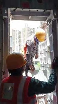 Aluminium formwork shutaring working process