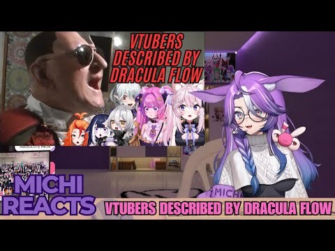 Michi Reacts to VTubers Described by Dracula Flow