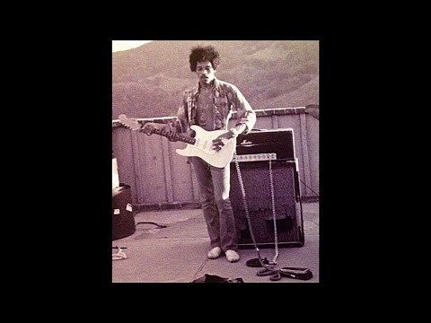 JIMI HENDRIX studio jam with STEVEN STILLS CALIF 1969-70