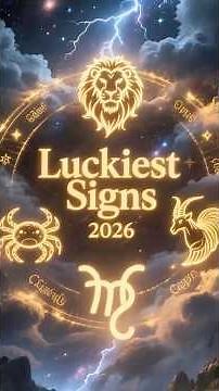 The Zodiac Signs That Will Be Blessed In 2026 #zodiacsigns #zodiacpredictions #zodiac #viral #zodiac