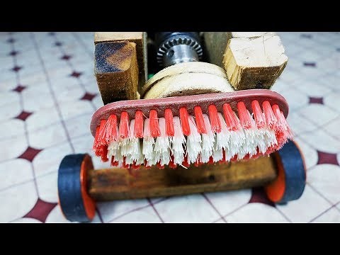 Home made Floor Cleaning Machine | DIY.