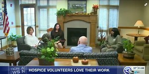 Local volunteers making a difference for hospice patients and their families