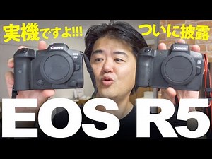 First impressions of the Canon EOS R5! I also got a sneak peek at the EOS R6 and the new RF lenses.
