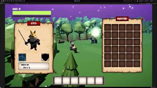 麦扣老师教程试听，《3D RPG Course | 背包&对话&任务高级教程》