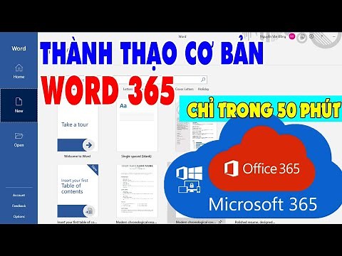 Hướng Dẫn Sử Dụng Word 365 Cở Bản Cho Người Mới Bắt Đầu | Hướng Dẫn Dùng Word 365 Cực Kỳ Chi Tiết