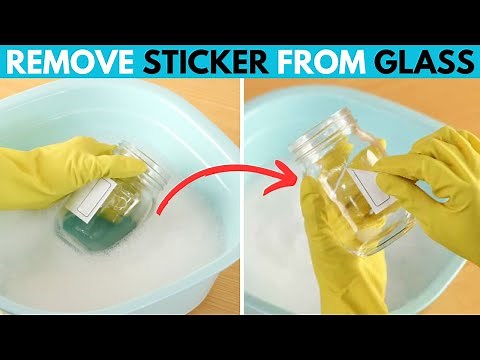 How to Remove Stickers from Glass Bottles with Vinegar