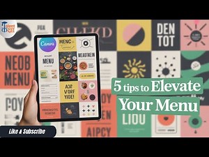 5 Menu Design Secrets Revealed Using Canva