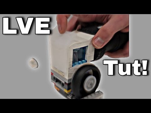 2 Stroke Lego Vacuum Engine Tutorial... (Watch till the end;)