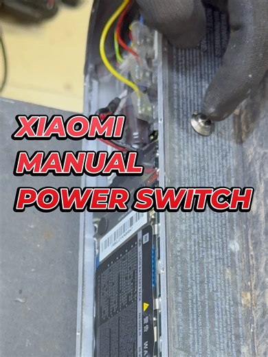سكوتر شاومي معلّق ولا ينطفئ؟ 🛑 تركيب زر باور خارجي (تخطي السوفتوير) Install Manual Power Switch## #إصلاح_سكوتر_كهربائي #سكوتر_كهربائي #صيانة_سكوتر #تصليح_سكوتر #مشاكل_السكوتر #بطارية_سكوتر #عجلات_سكوتر #فرامل_سكوتر #صيانة_دراجات_كهربائية #ورشة_سكوتر #اصلاح_ذاتي #نصائح_سكوتر #DIY_سكوتر #قطع_غيار_سكوتر #تقنية_السكوتر #كهرباء_سكوتر #حلول_سكوتر #سكوتر_تيك_توك #فيديوهات_سكوتر #ميكانيكي_سكوتر #ElectricScooterRepair #EscooterRepair #ScooterFix #ScooterMaintenance #ElectricScooter #ScooterProblems #Bat