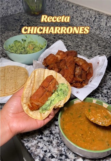 Receta fácil para chicharrones de puerco