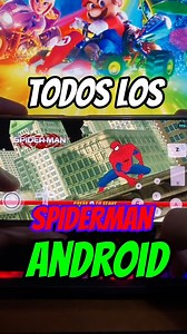 58K views · 1.1K reactions | TODOS LOS SPIDERMAN PARA ANDROID #spiderman #elhombrearaña #emuladores #retrogaming #emulators #android | Chakiel | Facebook
