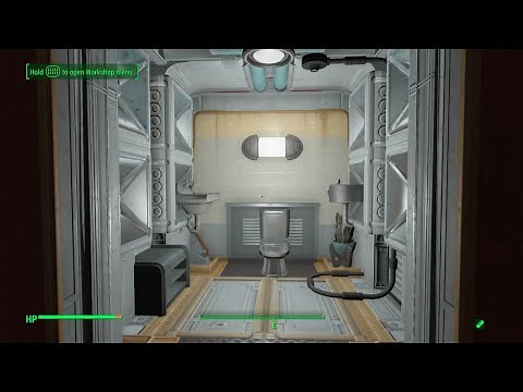 Fallout 4 Build Tutorial: Bathroom with shower (PS4)