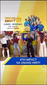 Ang power talaga ng boses ng 4th Impact! 😍 Throwback muna tayo sa live performance na ‘to sa #UnangHirit! Follow us on TikTok: https://vt.tiktok.com/ZSJo51rYA/ | Unang Hirit