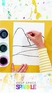 24K views · 181 reactions | Take your kiddos on a trip to Canada’s northern territory to explore my favorite artist, Ted Harrison. This project combines the bright colors Harrison is known for (bright blue, fuchsia, orange, and turquoise) and a very easy drawing of a polar bear. Learn more about Ted Harrison and watch the full tutorial on our website. https://www.deepspacesparkle.com/ted-harrison-inspired-landscape-polar-bear/ | Deep Space Sparkle | Facebook