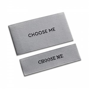 [Hot Item] Custom Garment Label Tag Brands Name Woven Label for Clothes