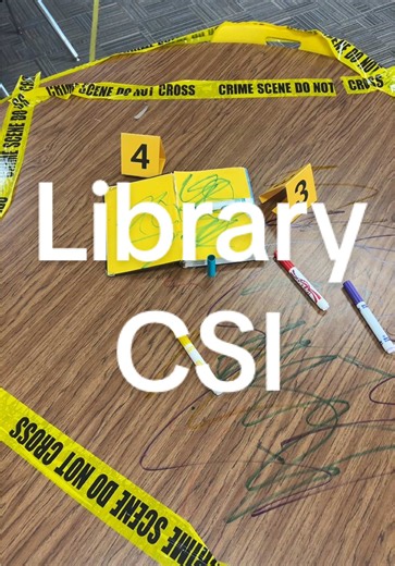 The FBI (Fairy Bureau of Investigation) has arrived for our LSS (Library Secret Service) training! Time to get busy investigating these crime scenes! #schoollibrarian #librarylesson #librarytok #fbi #csi #bookcare