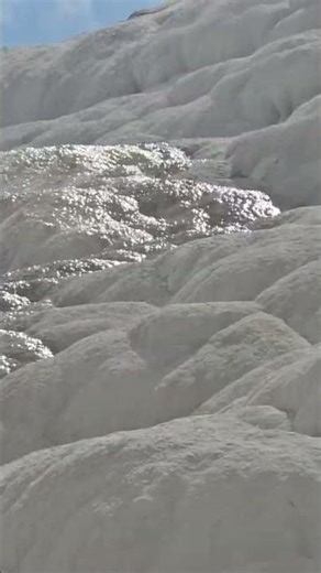 Close up on Mammoth Hot Springs in Yellowstone National Park - September 2025 #nature