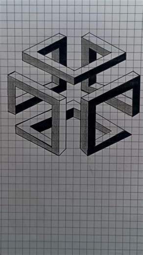 Amazing 3D Optical Illusion Drawing