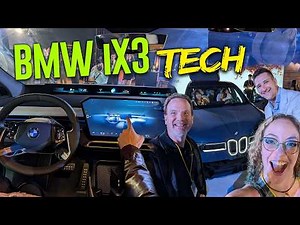 Exciting new tech inside BMW's iX3! AI and Panoramic Vision details!