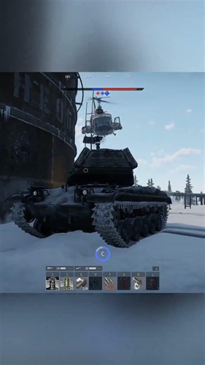 Not Today Mister Helicopter🚁 #warthunder #warthundermoments #warthundertanks #gaming