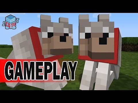 Minecraft Making A Baby Wolf Gameplay Day 010