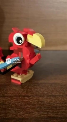 Bird stop motion animation