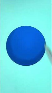 How to draw and shade a sphere in Procreate #shorts